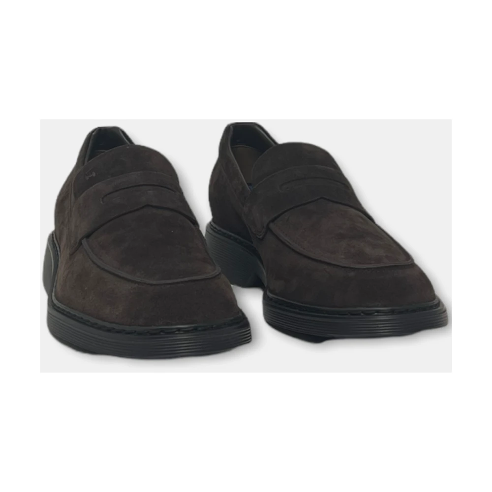 Hogan Elegante en comfortabele mocassins voor heren Black Heren