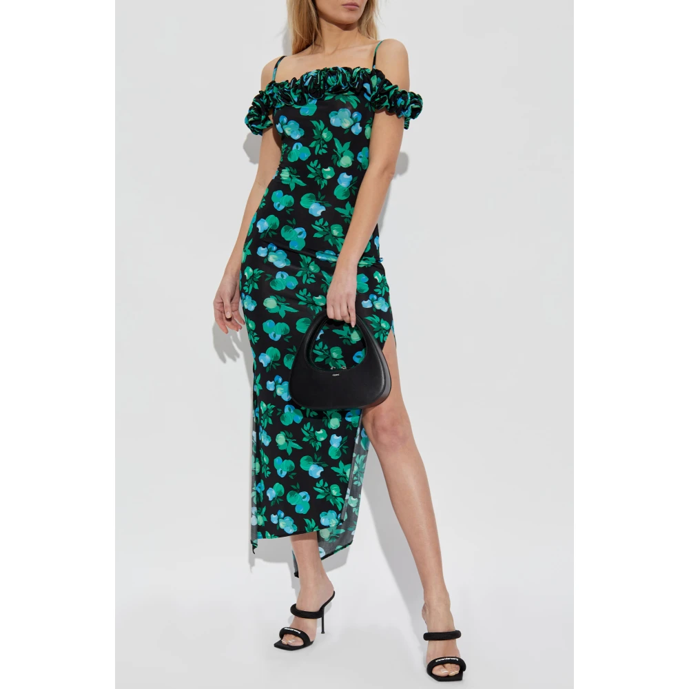 Coperni Gedrukte jurk Green Dames