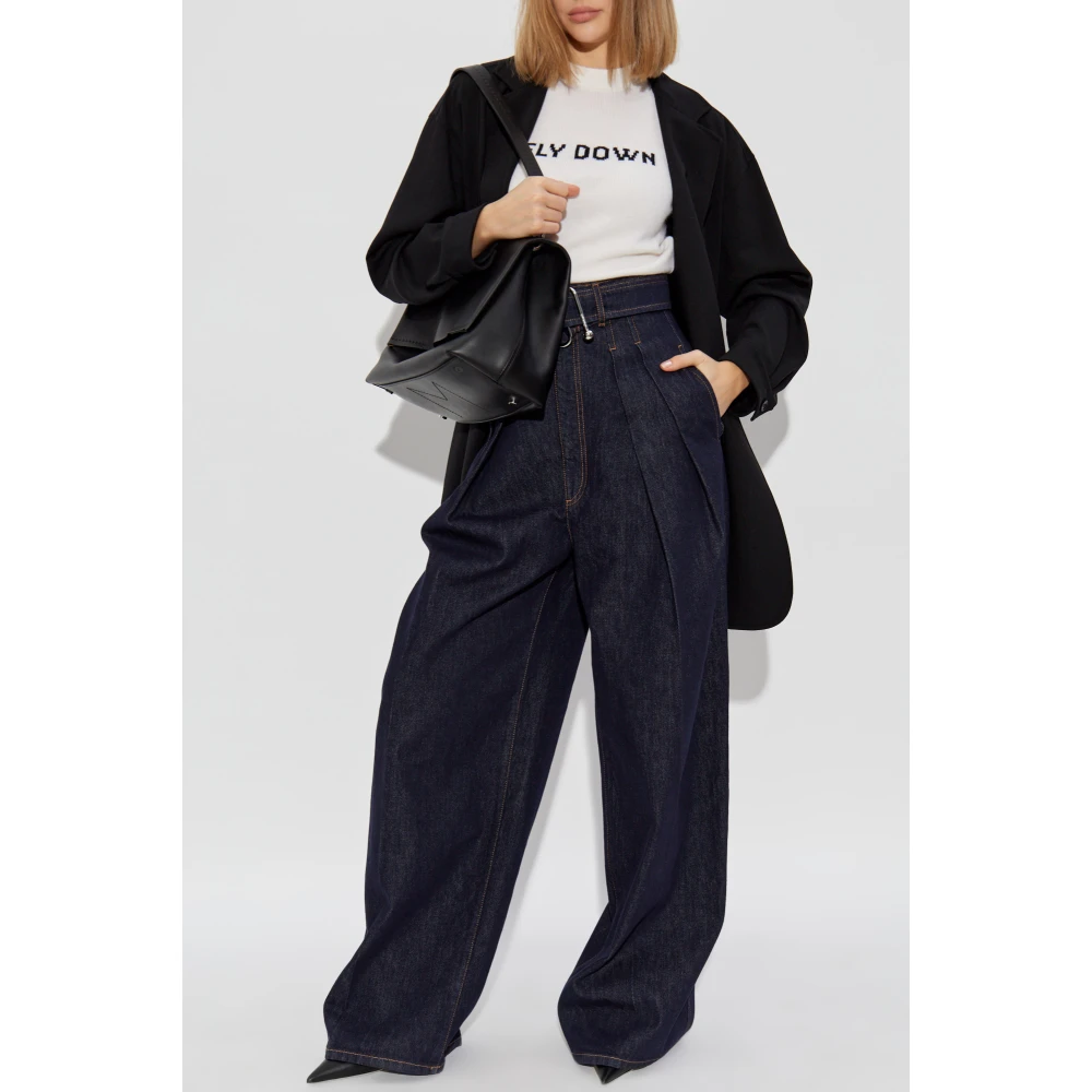 SPORTMAX Witte jeans Blue Dames