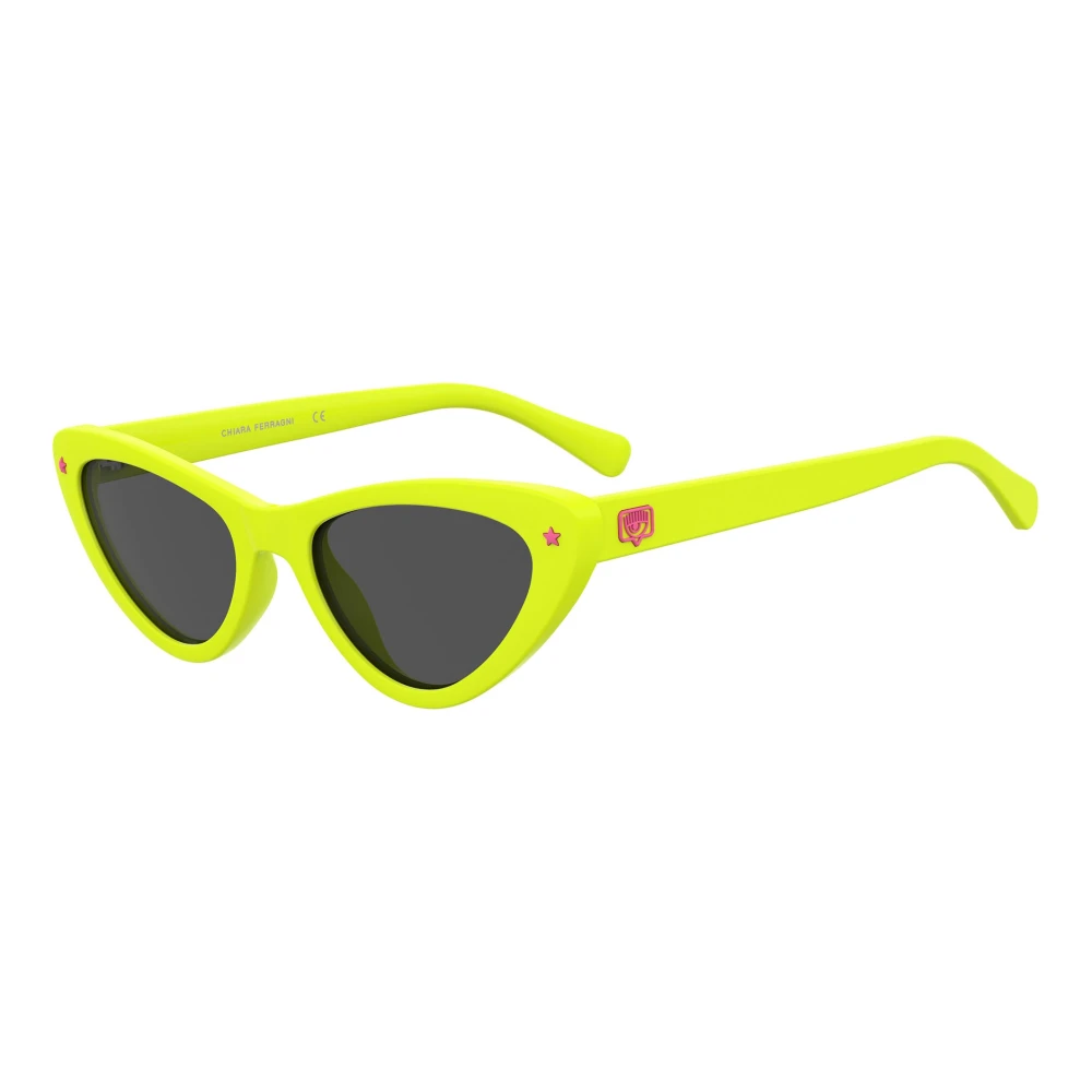 Chiara Ferragni Collection Women's Yellow Sunglasses, 53 Mm, Sunglasses