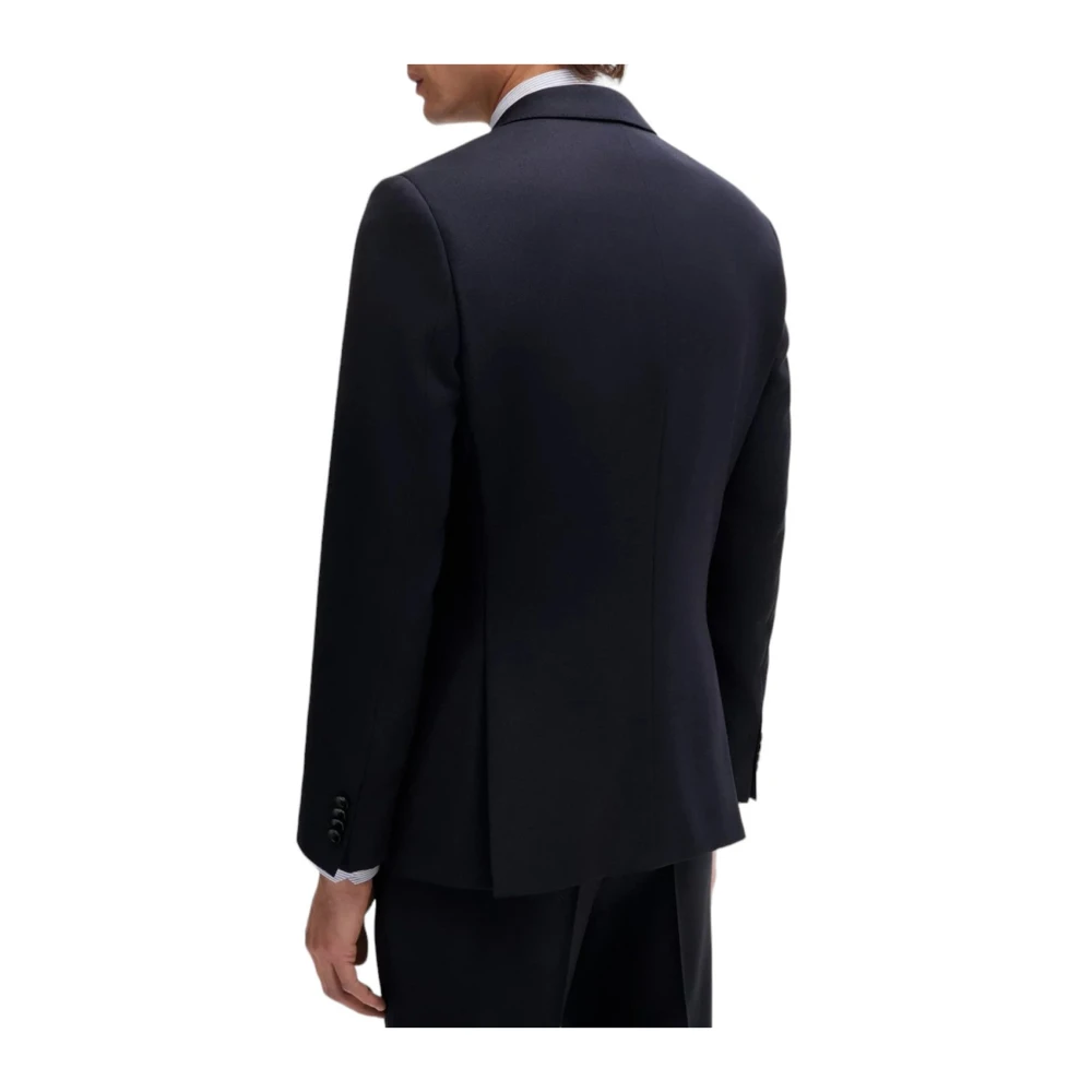 Boss Donkerblauw stijlvol pak Blue Heren