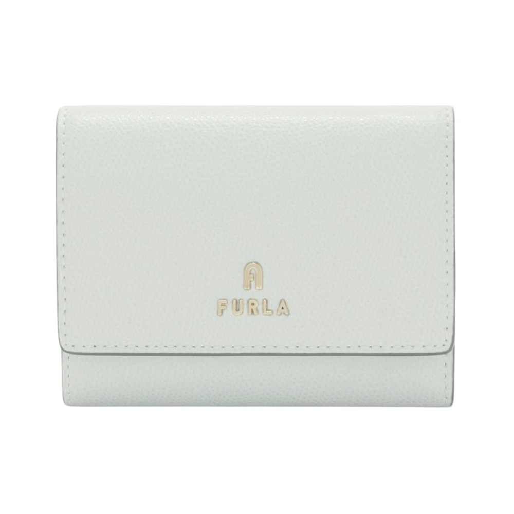 Furla Camelia Compacte Portemonnee Green Dames