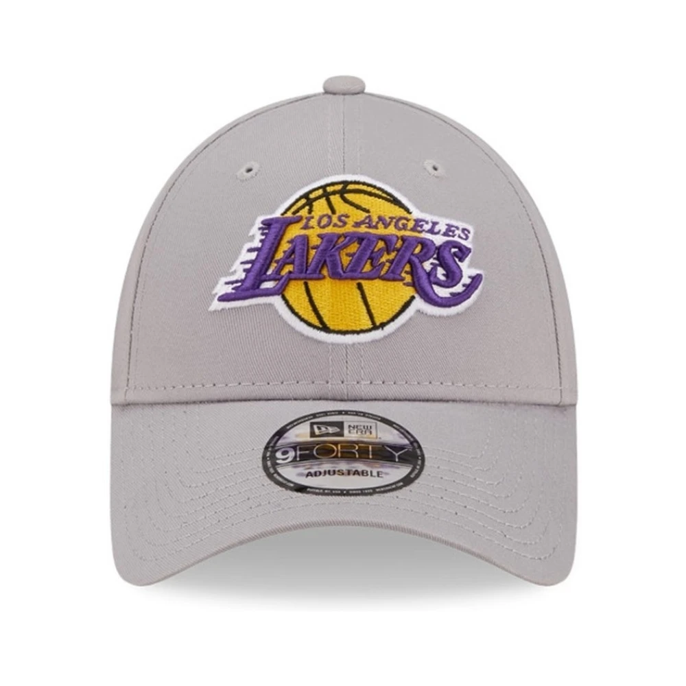 new era Grijze Lakers NBA Essential Pet Gray Heren