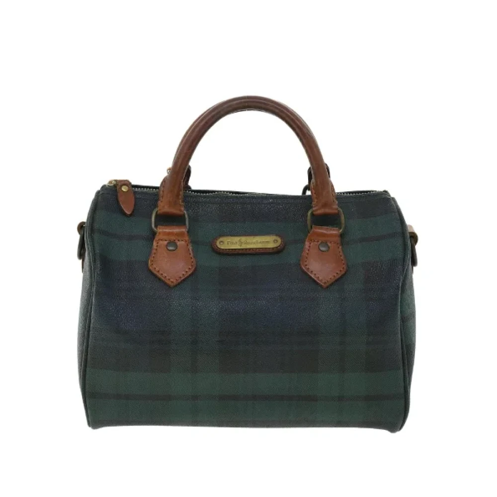 Ralph Lauren Pre-owned Leather handbags Green Dames