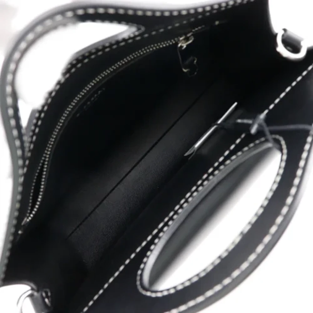 Burberry Vintage Pre-owned Fabric handbags Black Dames