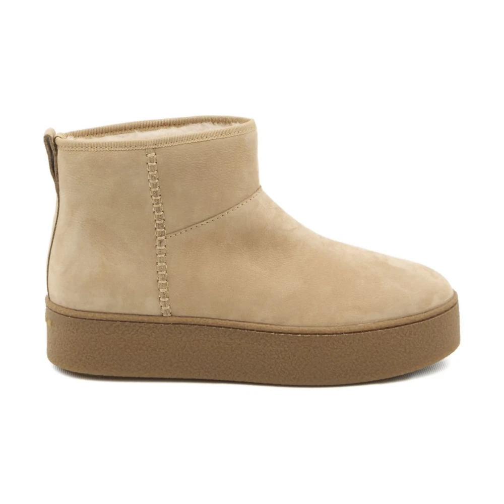Hogan Women's Beige Winter Boots, 5 Uk, Cool Ankle Boots