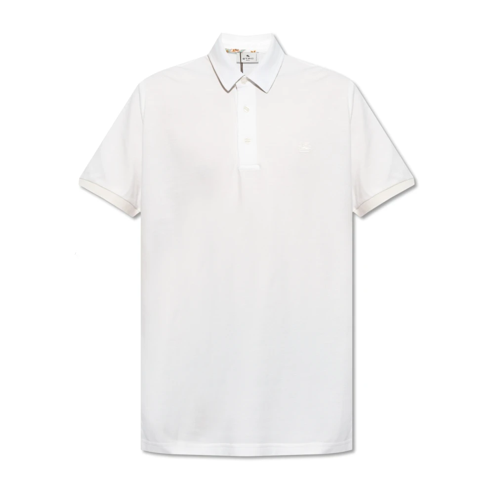 ETRO Stijlvolle T-shirts en Polos White Heren