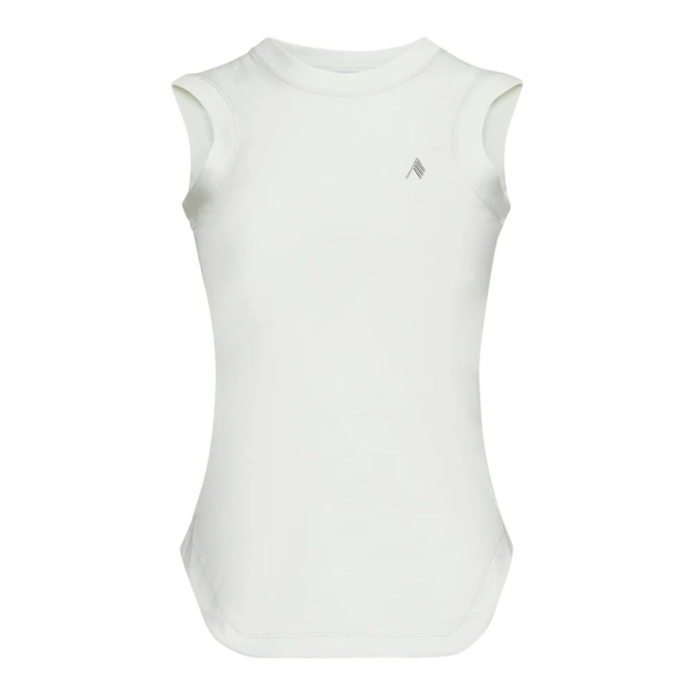 The Attico Vit Topp Elegant Stil White, Dam