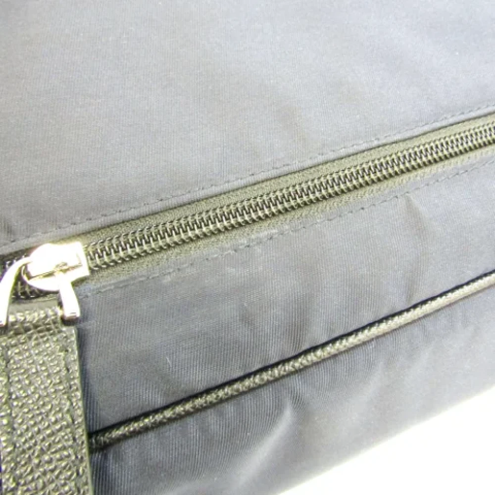 Bally Pre-owned Leather handbags Black Heren