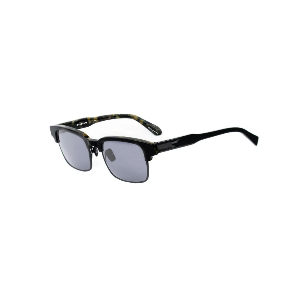 Belstaff Unisex Black Acetate Frame Sunglasses