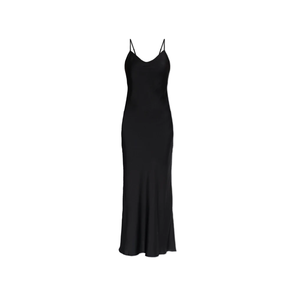 AllSaints Bryony Maxi Jurk Black Dames
