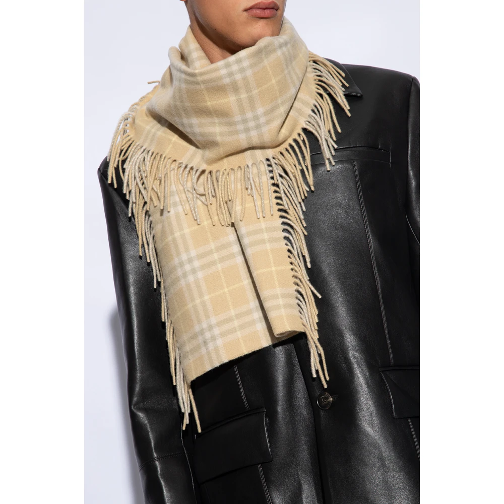 Burberry Cashmere sjaal Beige Unisex