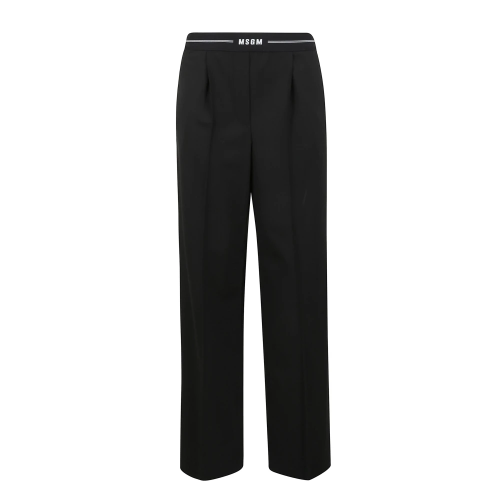 Trousers > Straight Trousers - - Msgm - Modalova