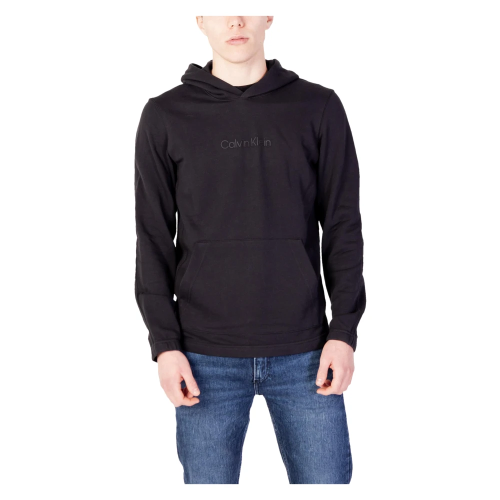 Calvin Klein Men's Black Sweat Hoodie