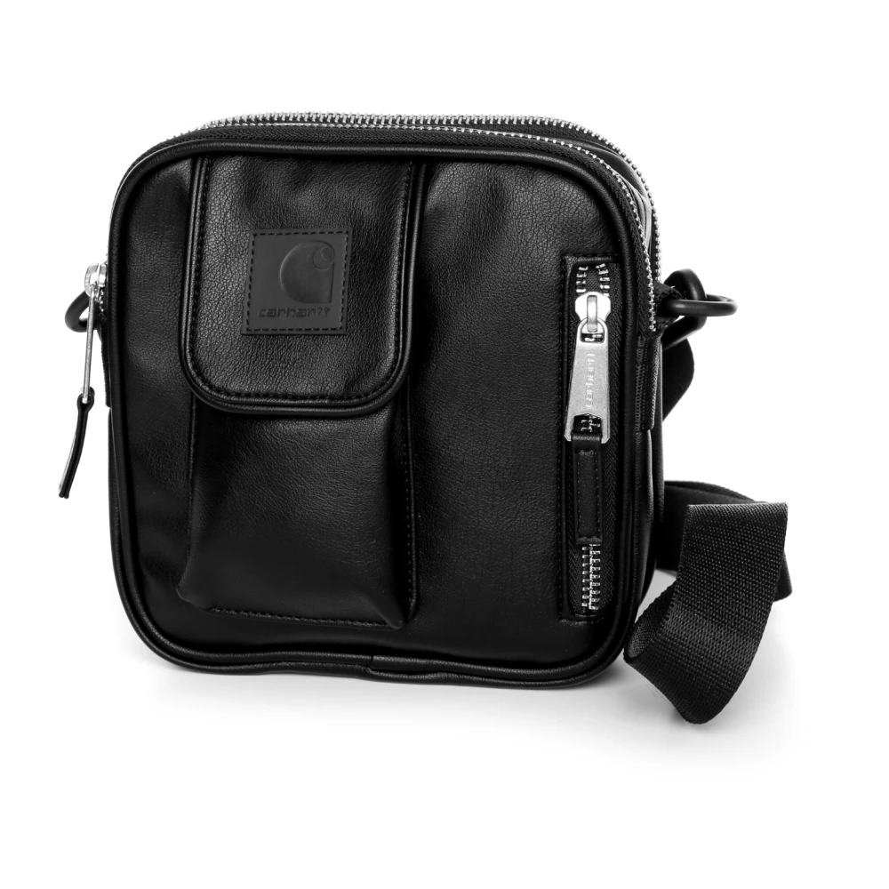 Carhartt WIP Vierkante Schoudertas met Ritssluiting Black Heren