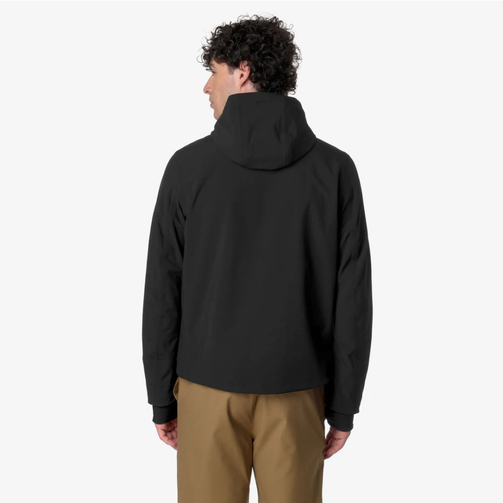 K-way Stijlvol Zwart Blauw Jack Black Heren