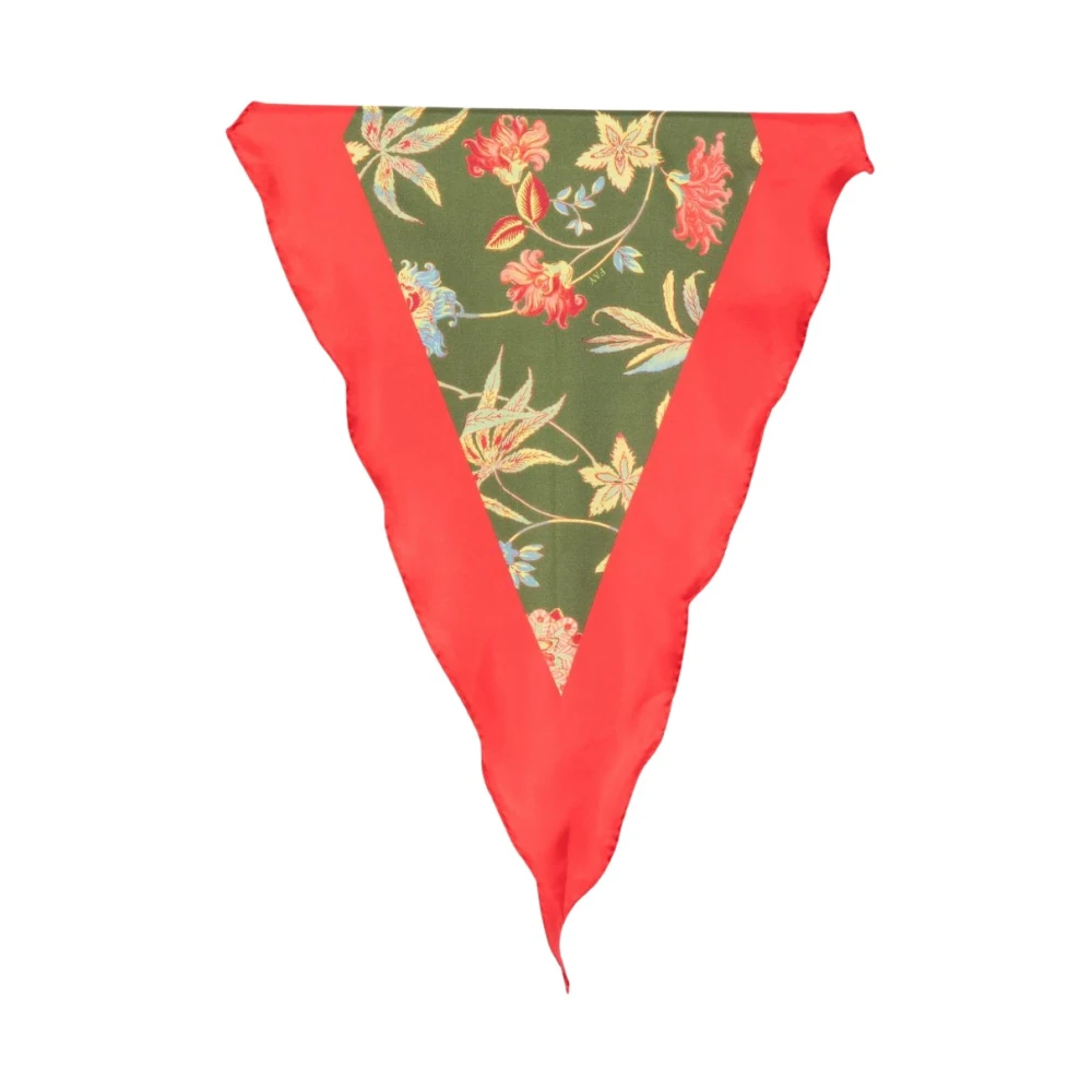 Fay Multicolor Silk Scarves, Female, One Size, Scarfs
