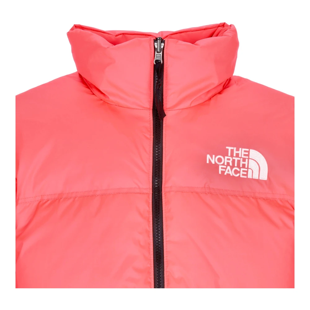 The North Face Retro Nuptse Donsjas Pink Heren