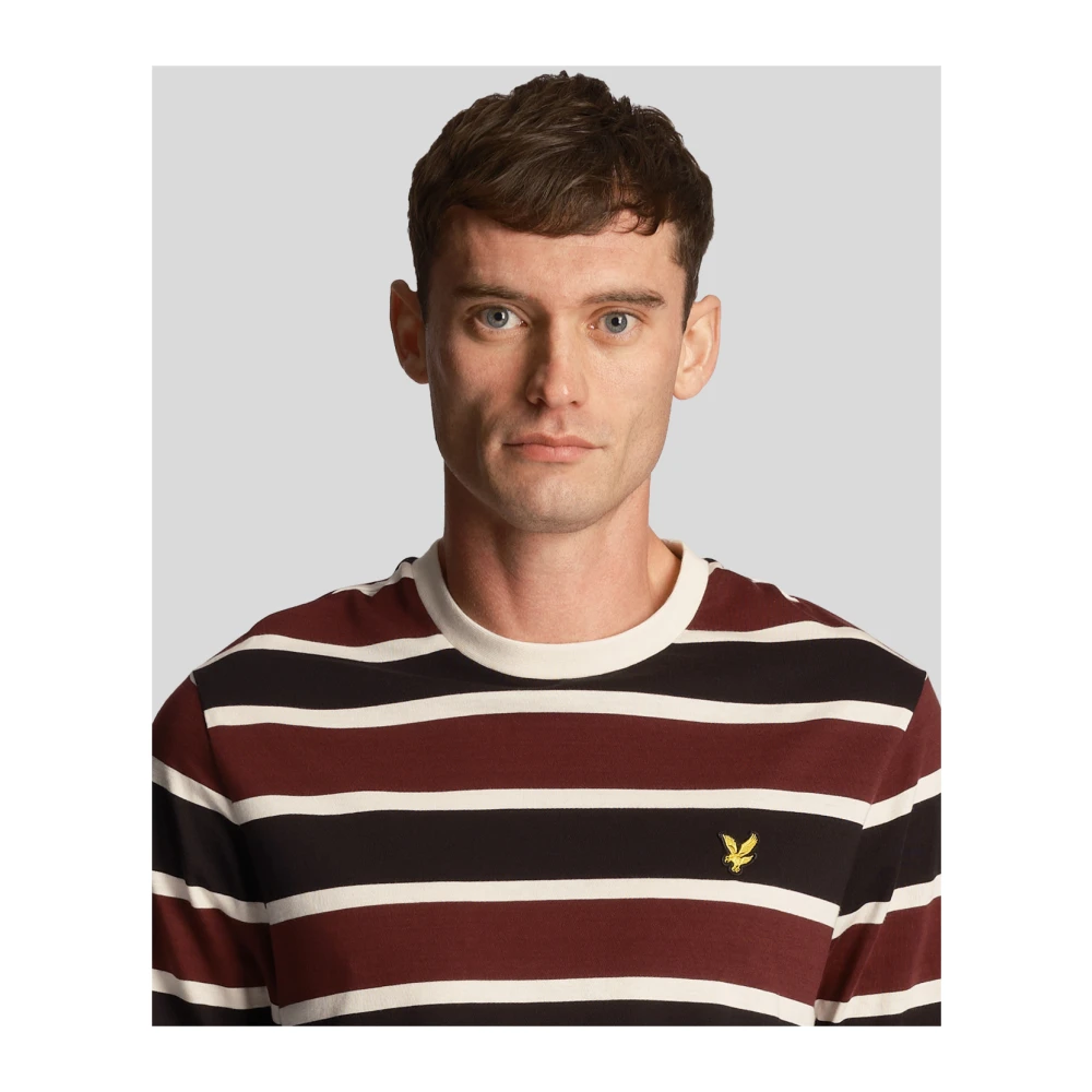Lyle & Scott Gestreept T-shirt Multicolor Heren