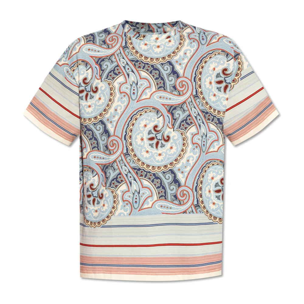 ETRO Gestreept T-shirt Multicolor Heren