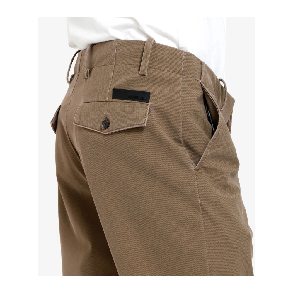 RRD Bruine Technische Stoffen Broek met Zakken Brown Heren