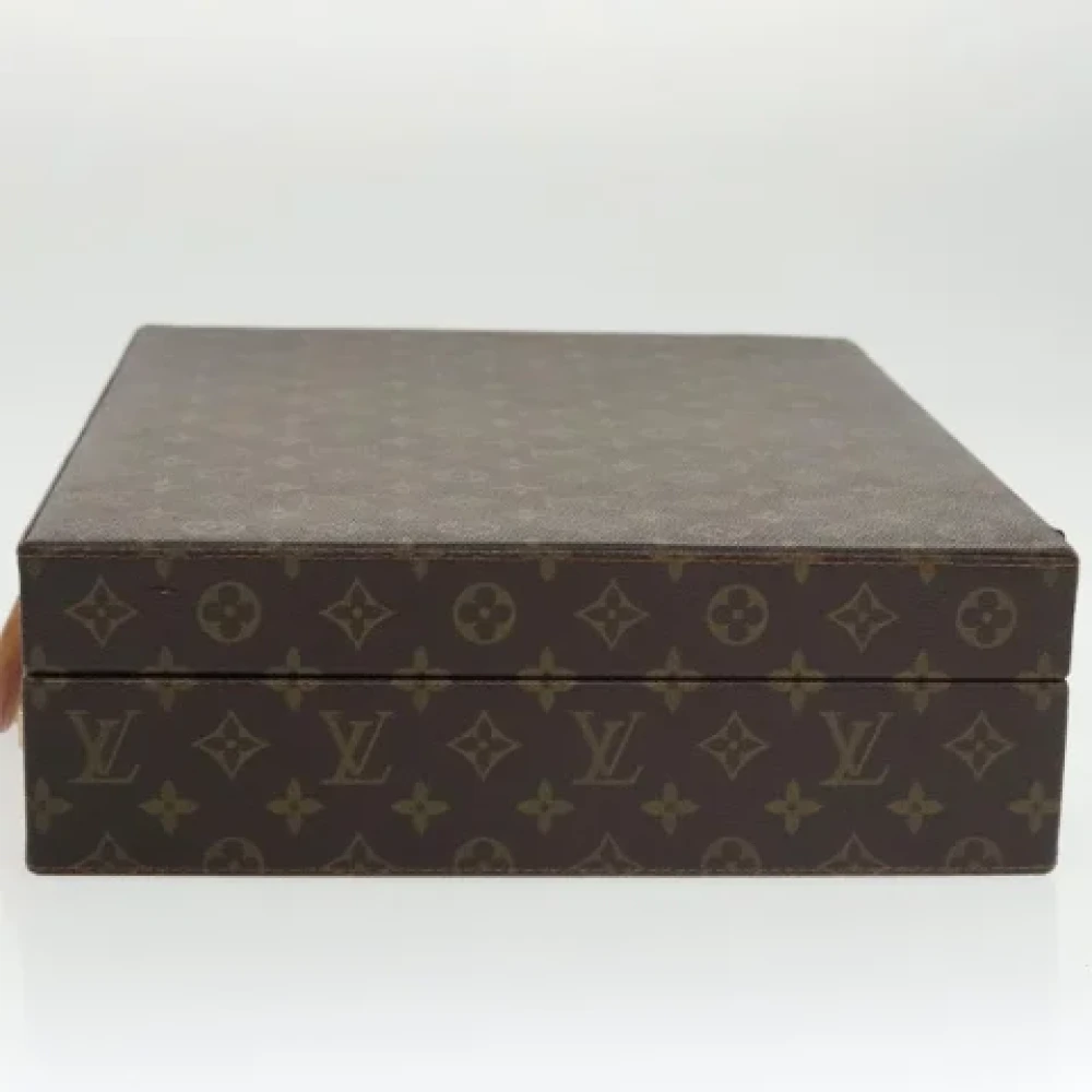 Louis Vuitton Vintage Pre-owned Canvas handbags Brown Dames