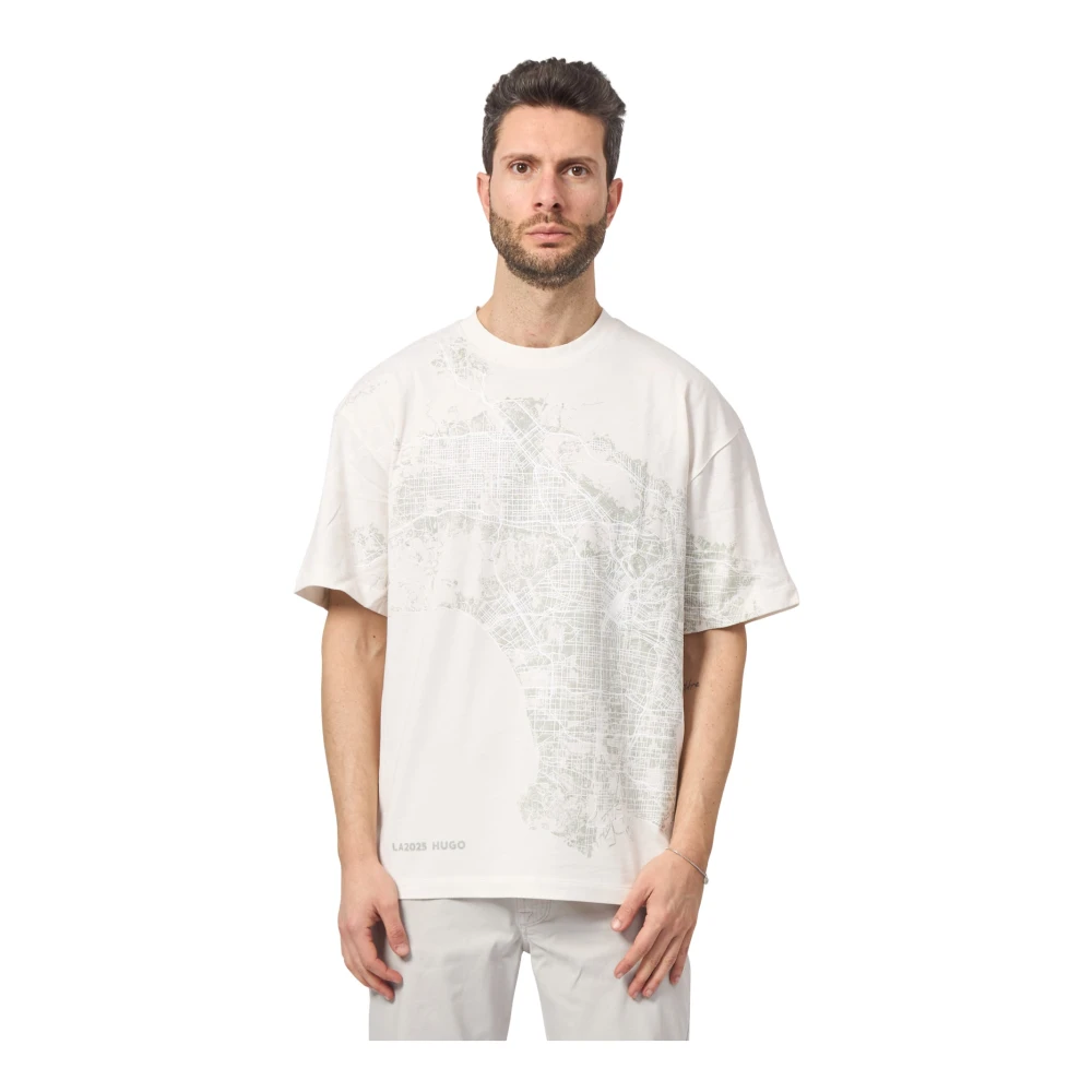 Hugo - Tops > T-Shirts - White - Hugo - Modalova