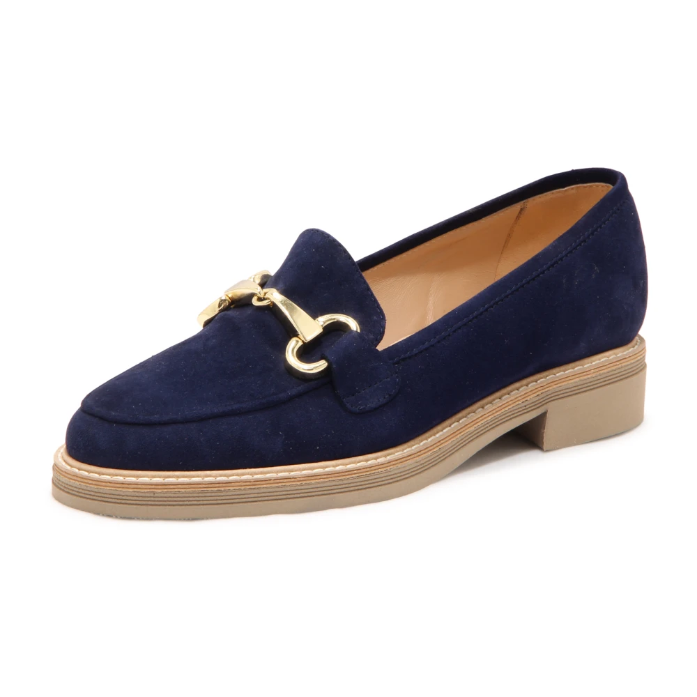 Luca Grossi Women's Blue Mocassino Wo Loafer E - Loafers - 6 Uk - Shoes