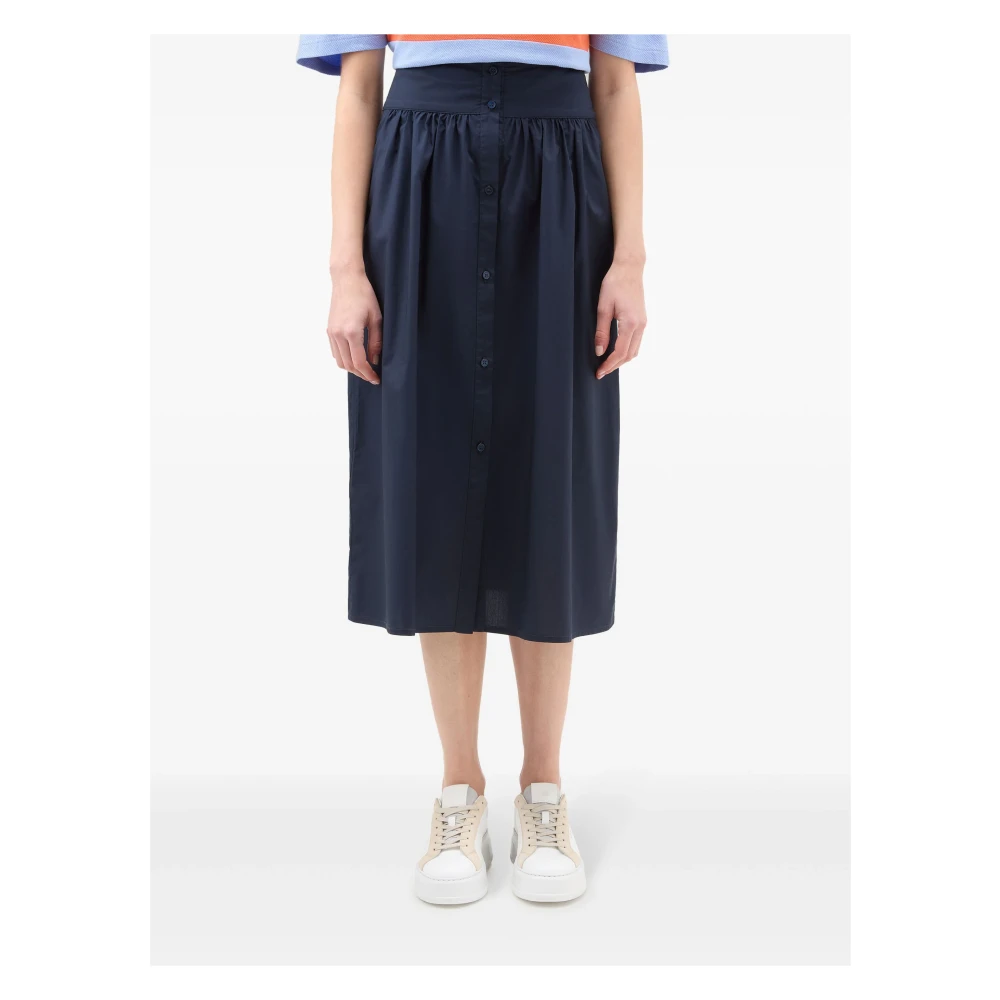 Woolrich Skirts Blue Dames