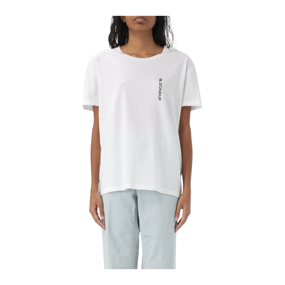 Dondup - Tops > T-Shirts - White - Dondup - Modalova