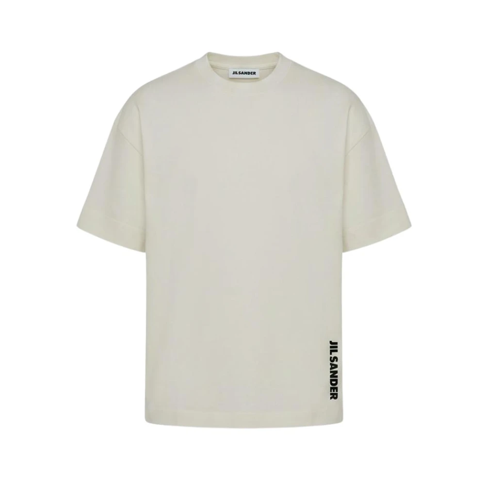 Jil Sander White T-Shirts, Male, M, T-Shirt