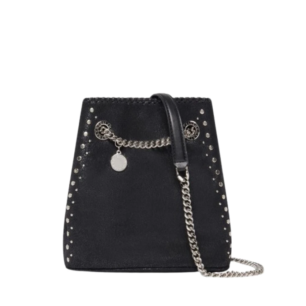 Stella Mccartney Shaggy Eco Schoudertas met Studs Black Dames