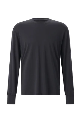 Lyocell Bomull Långärmad T-shirt
