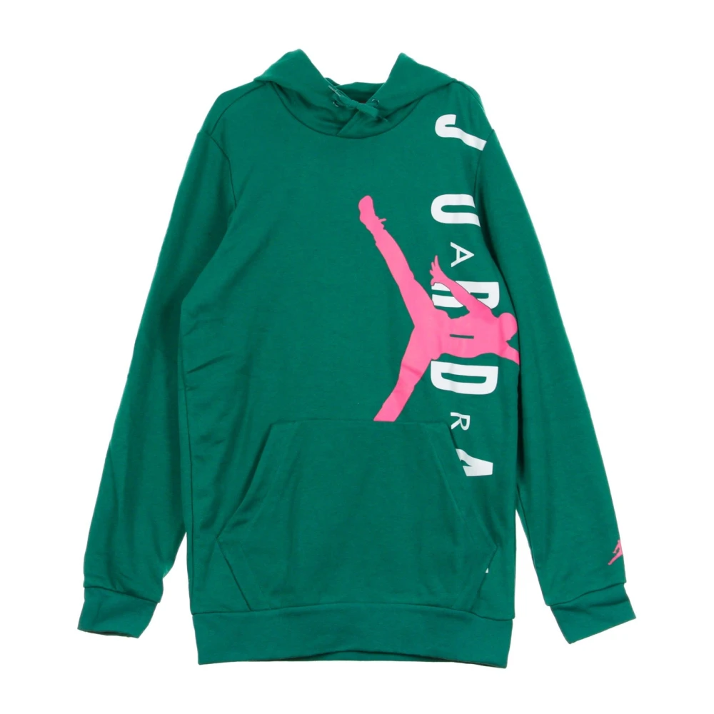 Jordan Lichtgewicht Hoodie Mystic Green Hyper Pink Green Heren
