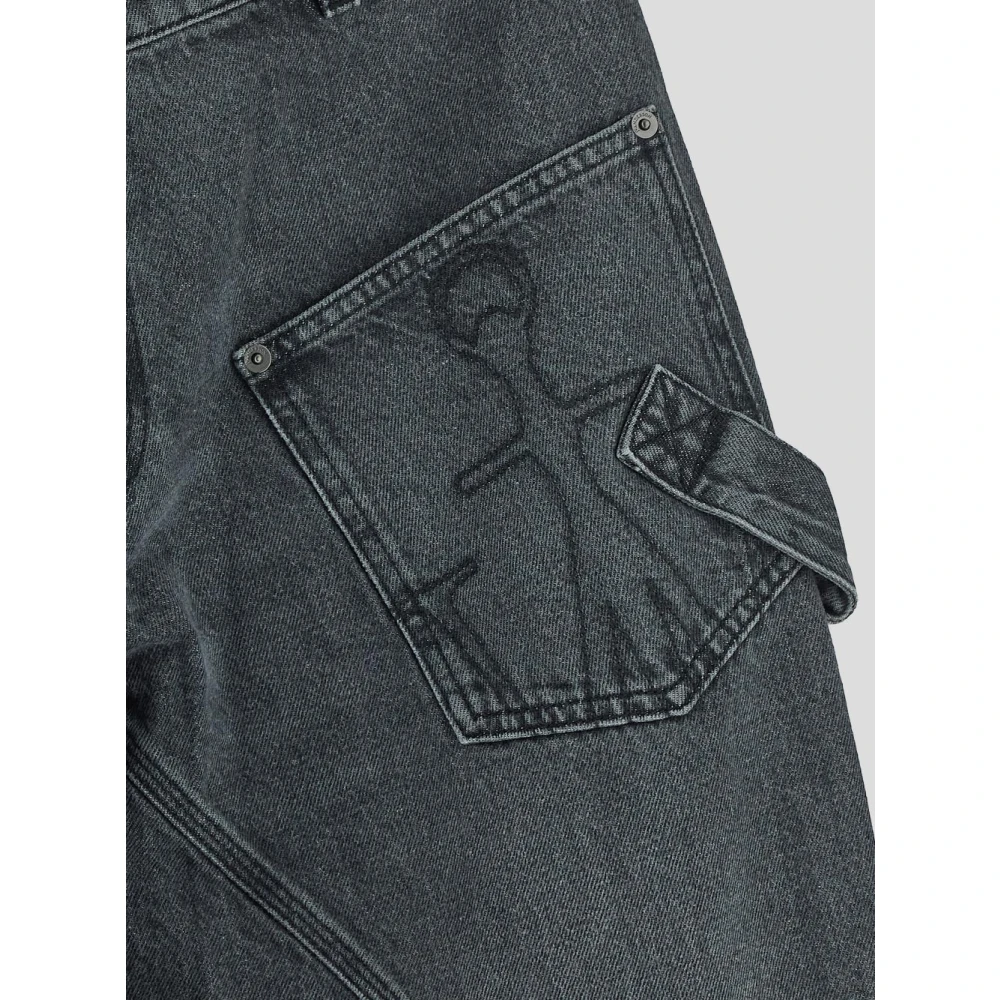 JW Anderson Dames Denim Mode Gray Dames