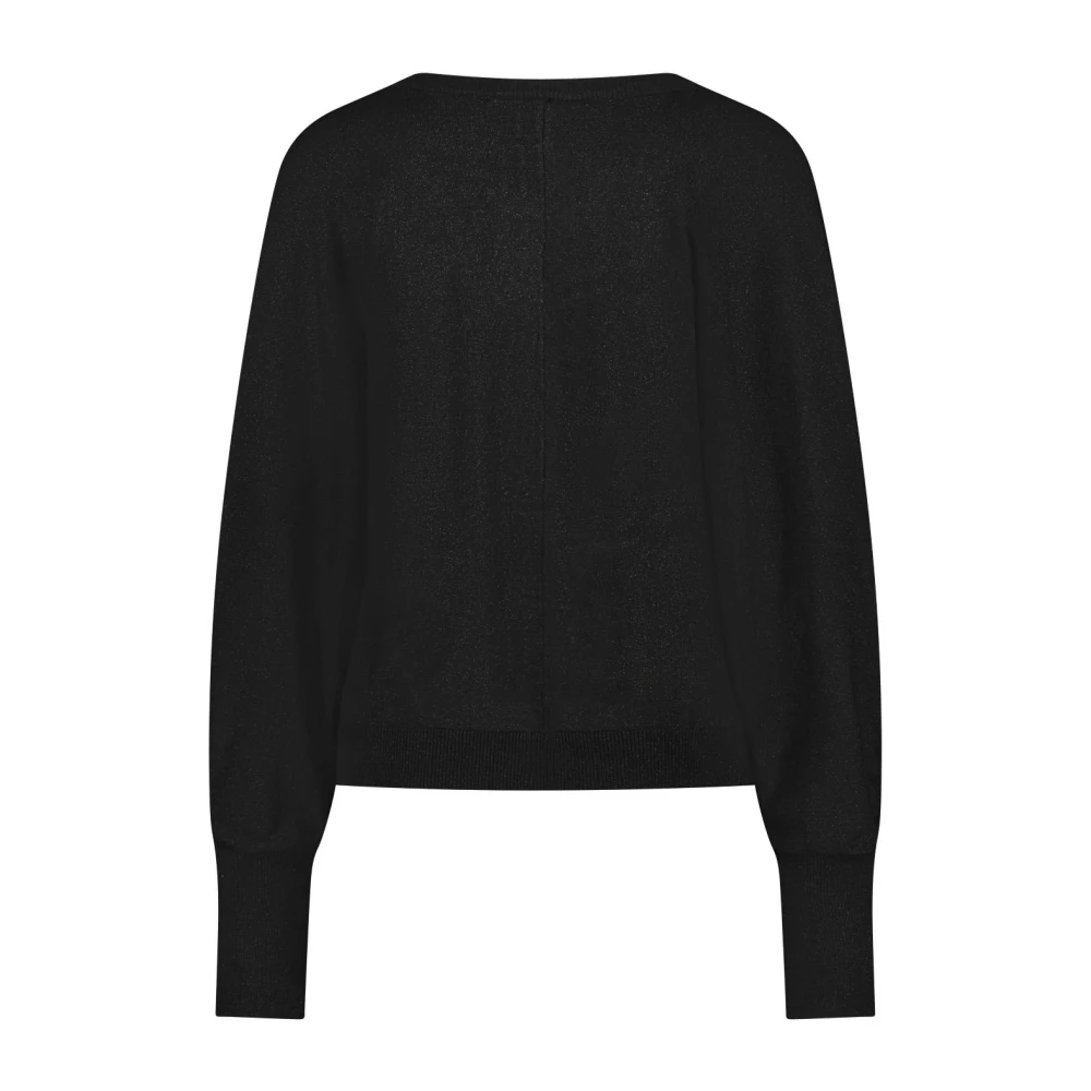 Lady Day Vivian Lurex Trui Zwart Black Dames