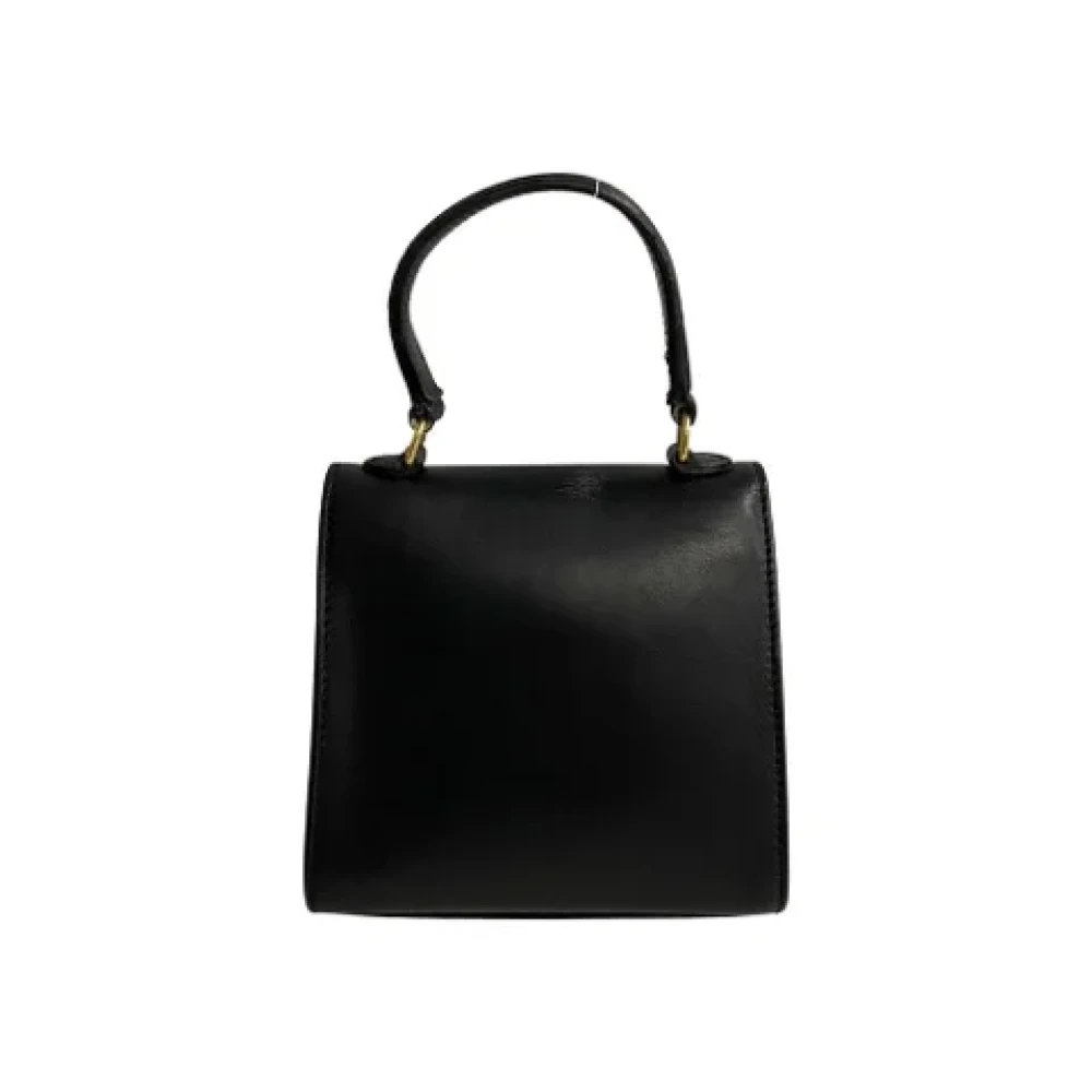 Celine Vintage Pre-owned Leather celine-bags Black Dames