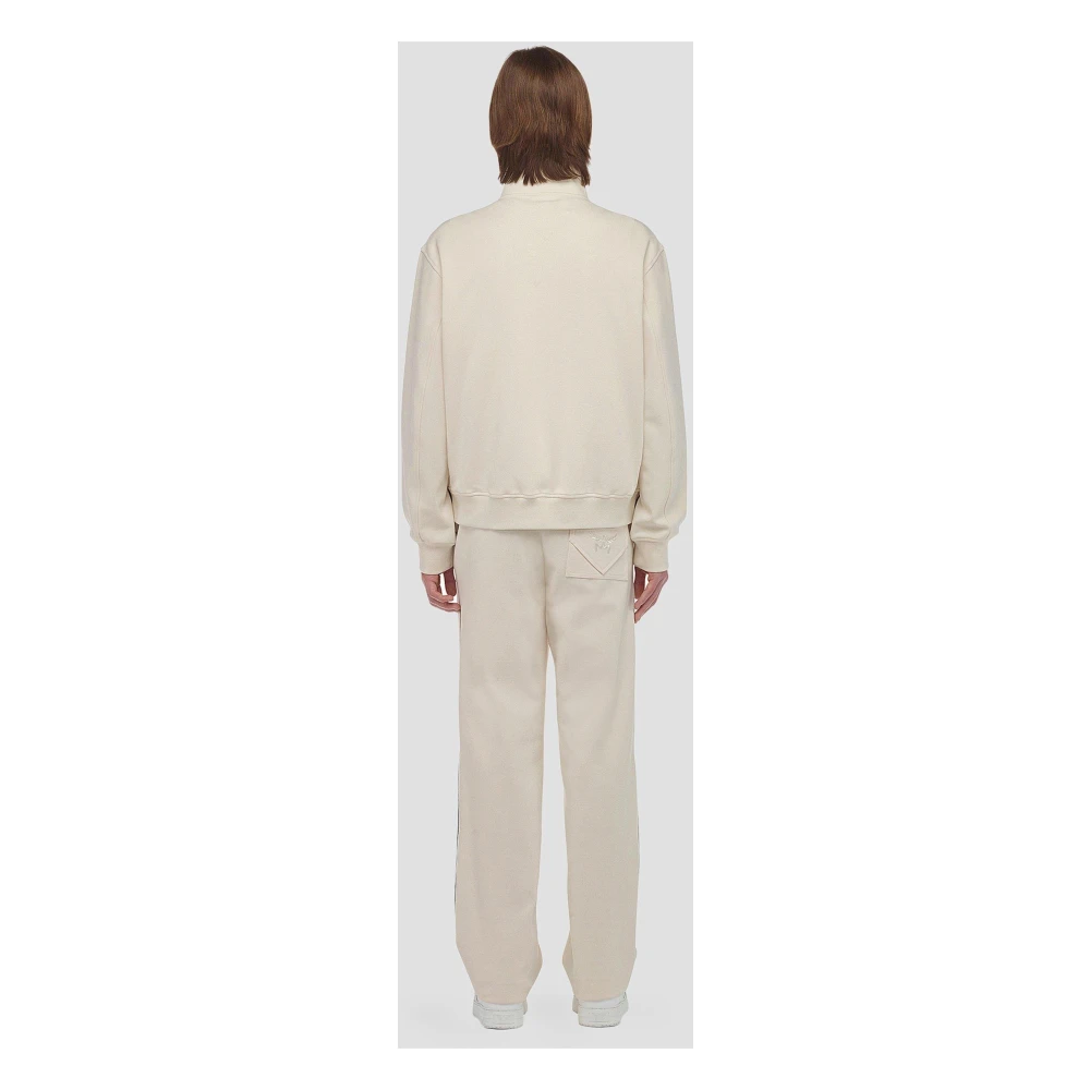 MCM Essentiële trainingsjas in Romanit met logo White Heren