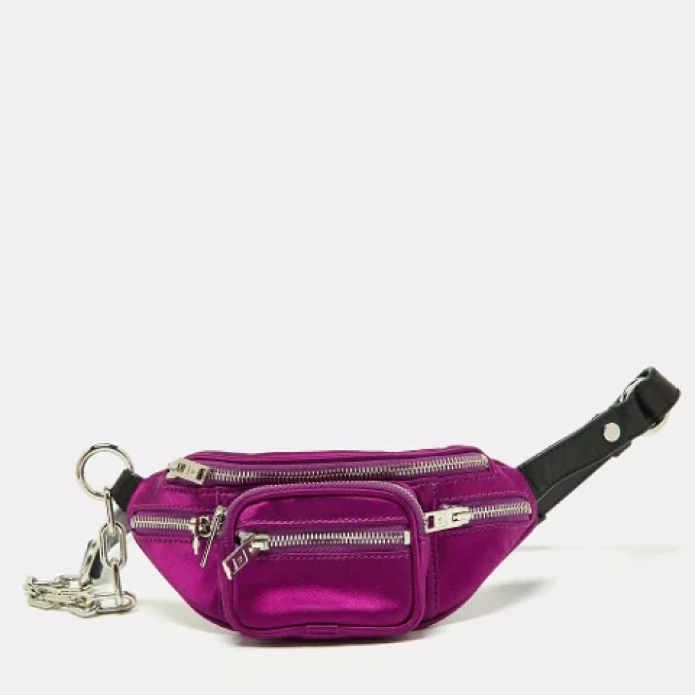 Alexander Wang Pre-owned Leather crossbody-bags Purple Dames