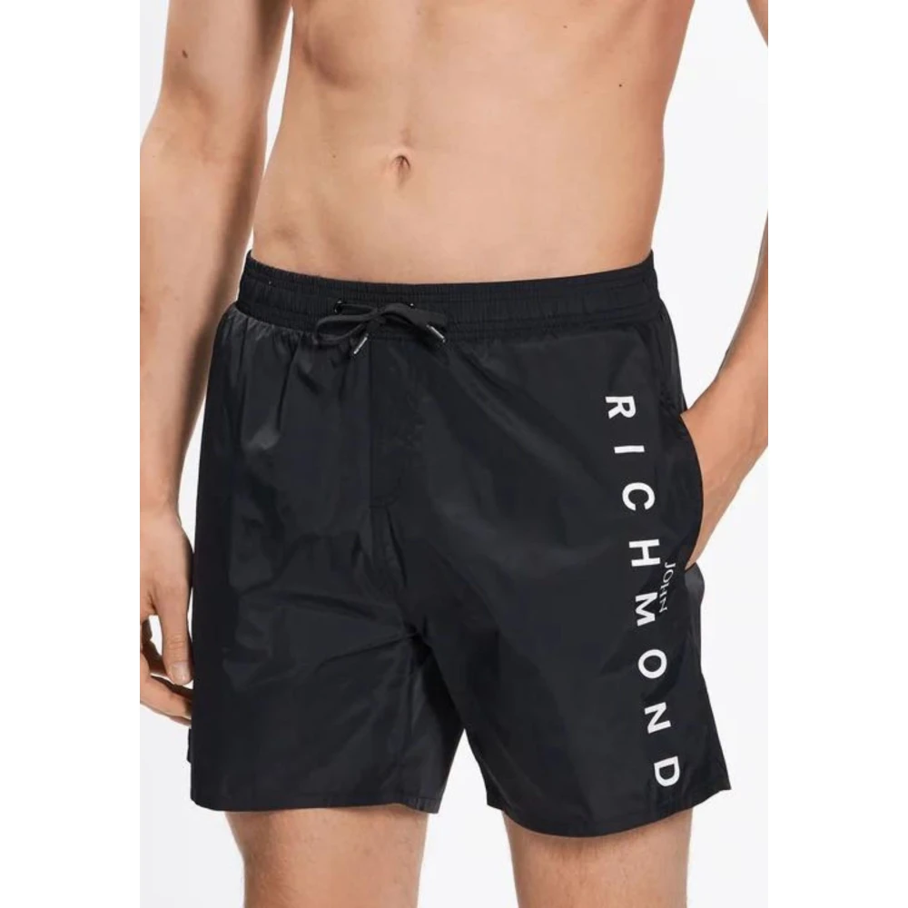 John Richmond Heren Zwemkleding Baka Black Heren