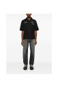 chemise-a-col-mao-panther-patch