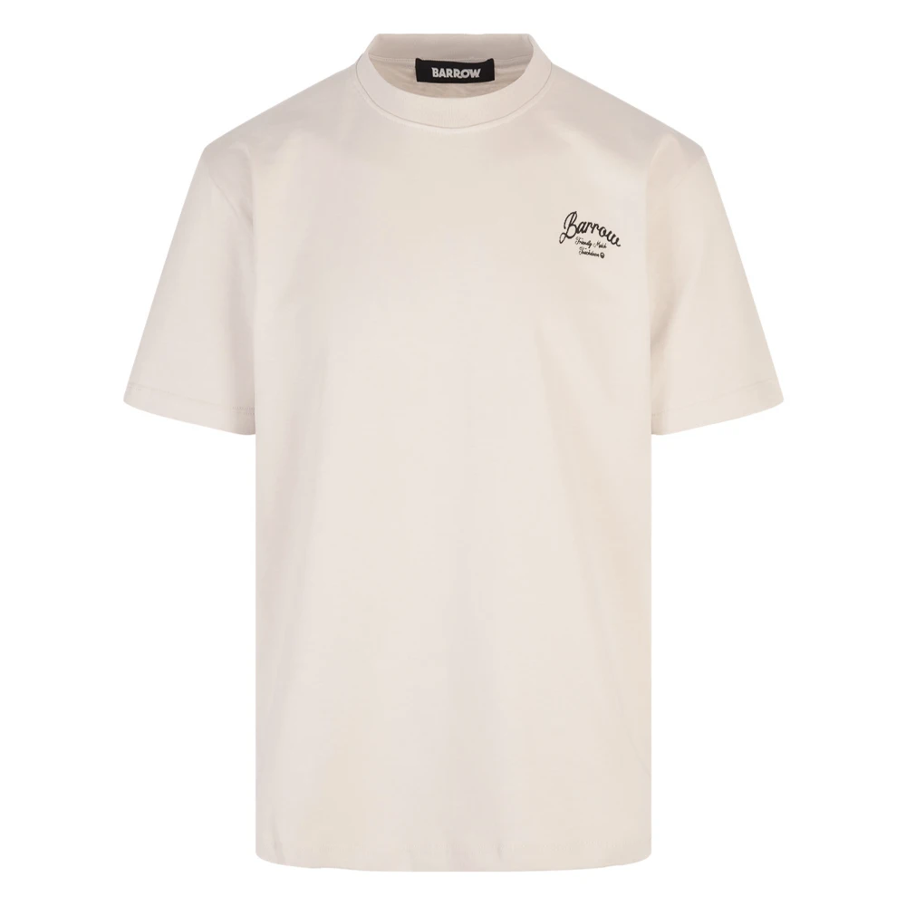 Barrow - Tops > T-Shirts - Beige - Barrow - Modalova