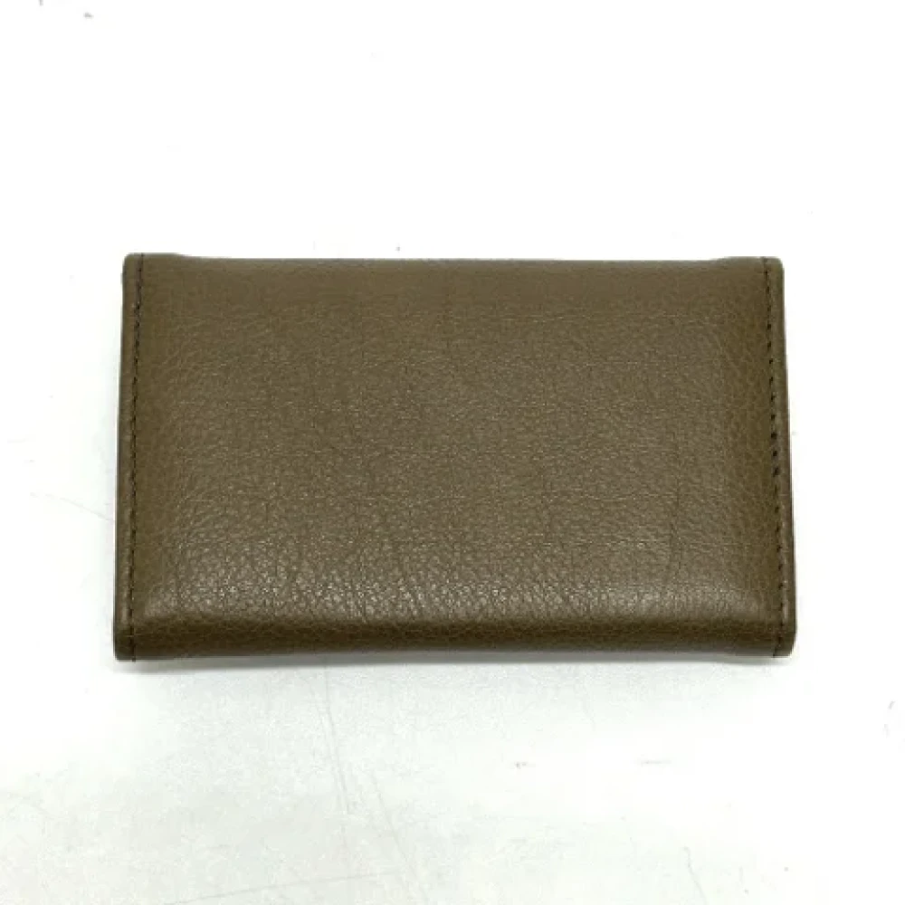 Bvlgari Vintage Pre-owned Leather key-holders Brown Heren