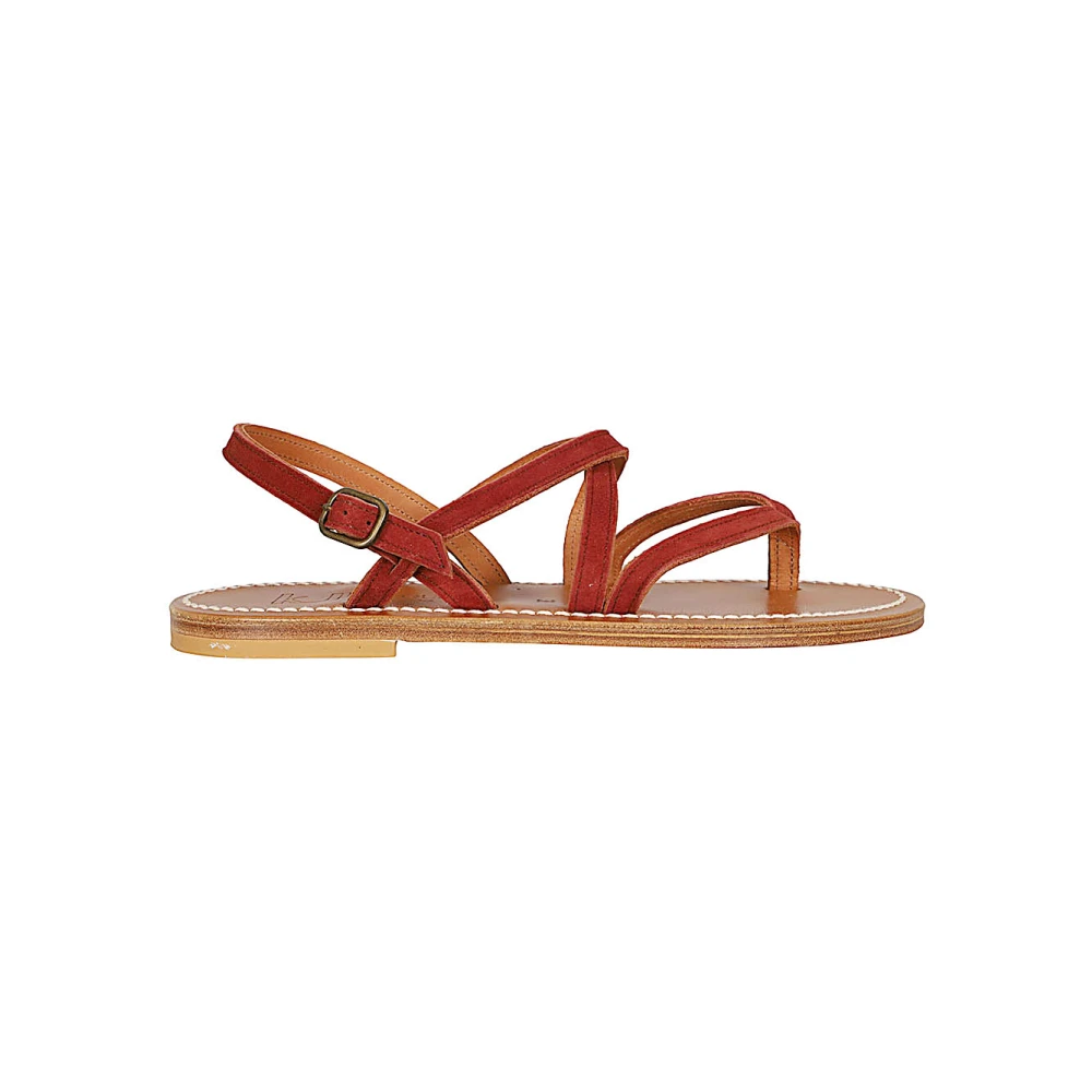 K.jacques Donna Marrone - Sandali Bassi - Shoes - 37 Eu