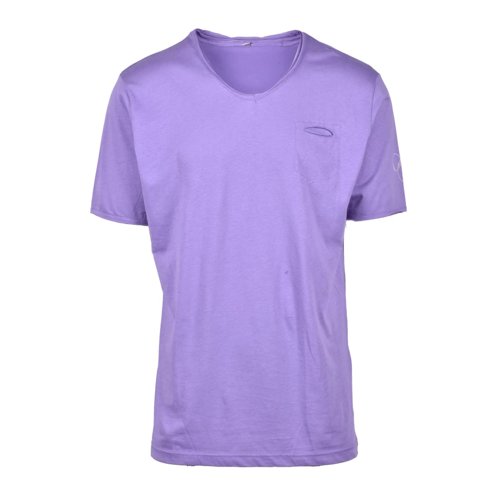 Daniele Alessandrini Tshirt Purple Heren