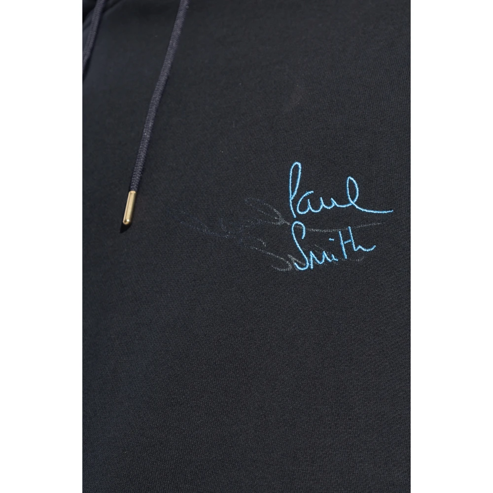 Paul Smith Hoodie Blue Heren