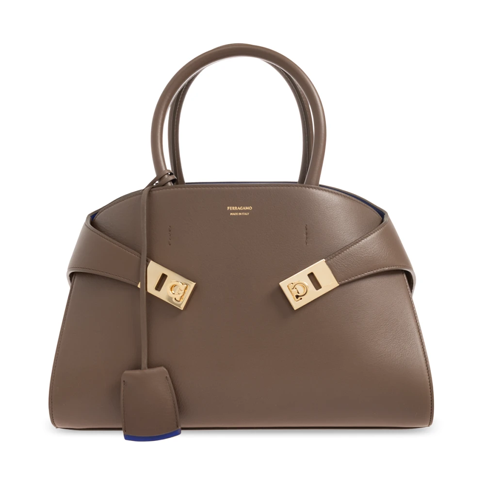 Ferragamo Women's Brown Middle Hand Bag - Image 4