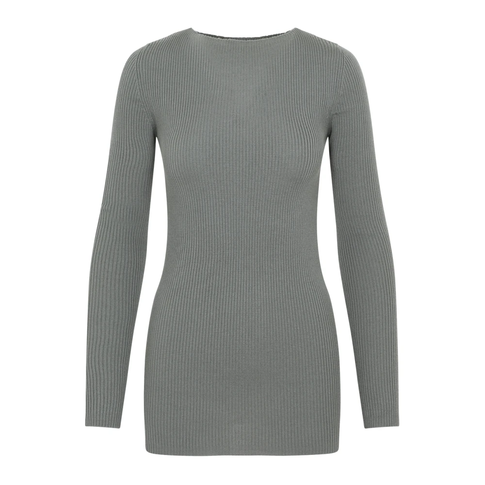 Rick Owens Groene Kasjmier Trui Green Dames