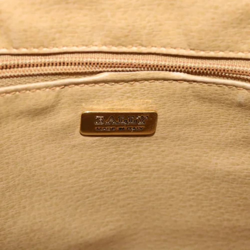 Bally Pre-owned Leather handbags Brown Dames