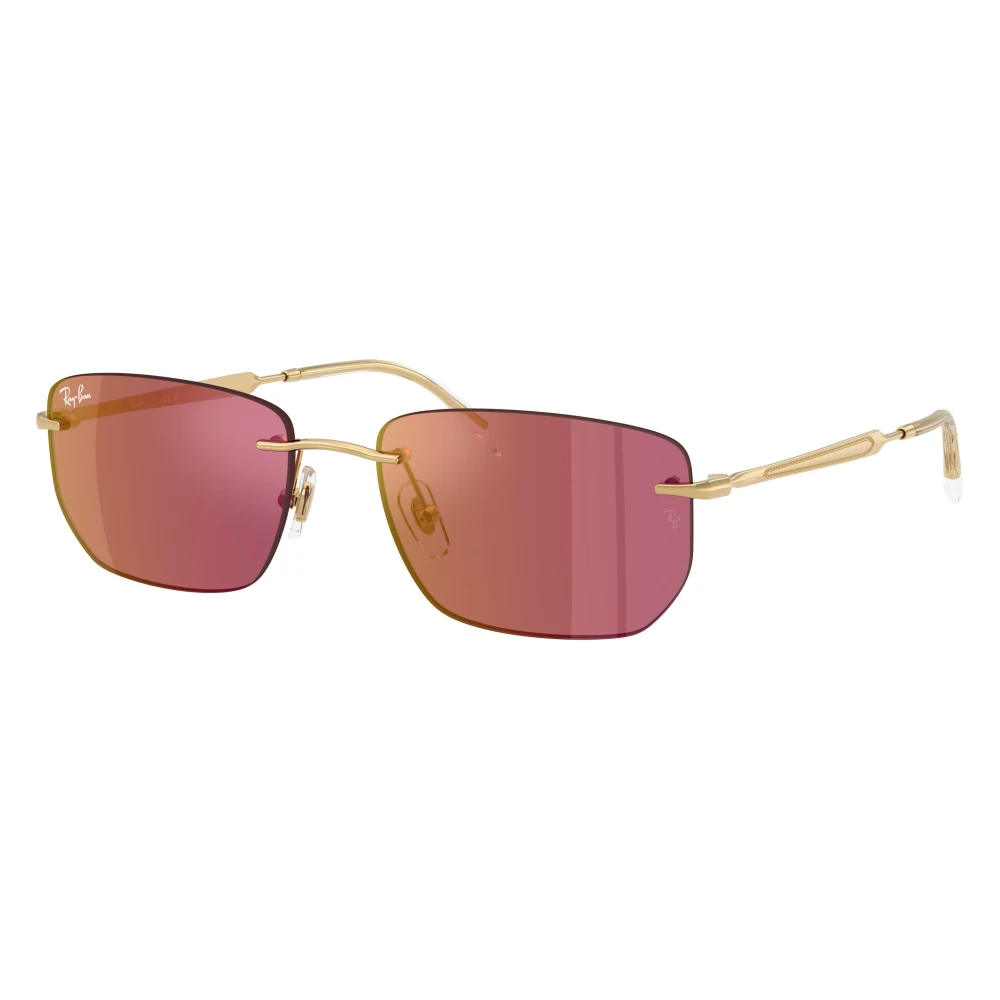Ray-Ban Yellow Sunglasses, Unisex, 56 Mm, Stylish Sunglasses Rb3768 In Black